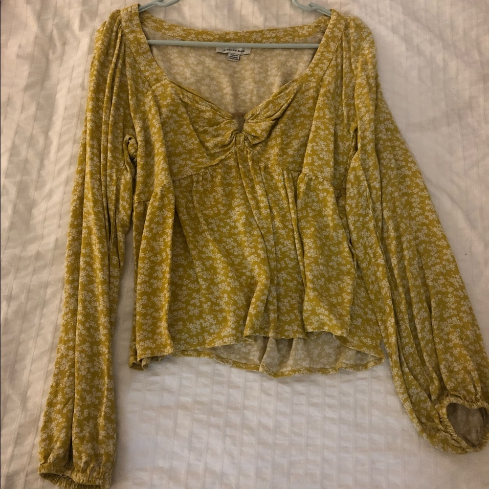 Floral babydoll top